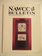 NAWCC Bulletin Dec.1991  Asa Munger Clock, Black Forest Trumpeter picture