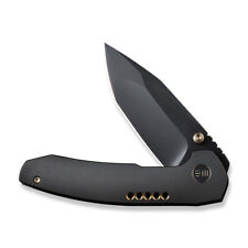 WE KNIFE Trogon Frame Lock 22002B-2 Black Titanium 20CV Stainless Pocket Knives picture