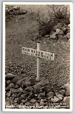 Red River Tom gravestone in Tombstone Wyatt Earp Legend of the Wild West RPPC picture