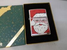 Vintage Zippo 1994 Santa Claus Early Version Front Design Oil Lighter Unfired picture