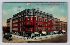 Rochester NY-New York, Savoy Apartments, Antique, c1916 Vintage Postcard picture