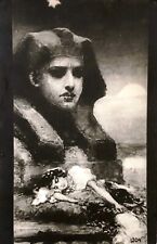 1900s Mystic Gothic Girl SPHINX Kotarbinsky RARE ANTIQUE POSTCARD picture