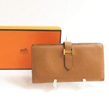 Hermès Bearn Soufre With Gusset Gold Women's Authentic picture
