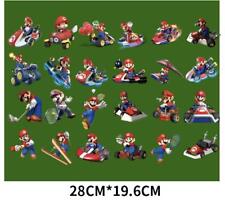 24 Cute Iron-On Transfer Sheets For T-Shirts, Etc. Super Mario picture