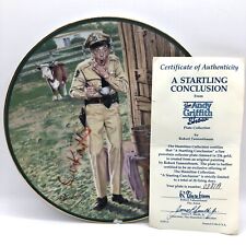 Autograph-Don Knotts “A Startling Conclusion “ Hamilton Plate Collection T10 picture