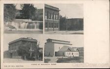 1909 Views of Wauneta,NE Chase County Nebraska Dell Bratton Postcard 1c stamp picture