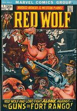 RED WOLF #1 ~ MARVEL COMICS 1972 ~ F/VF picture