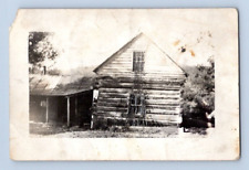 RPPC 1910. THE GLEN, NY. OLD CABIN. POSTCARD 1A37 picture