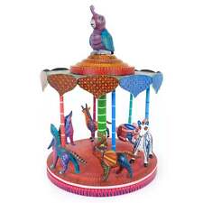 Exceptional Animal Carousel - Oaxacan Alebrije Wood Carving picture