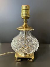 Vintage Waterford Irish Cut Crystal Table Lamp Small picture