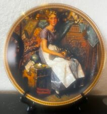 Norman Rockwell Dreaming In The Attic Limited Ed. Collector Plate picture