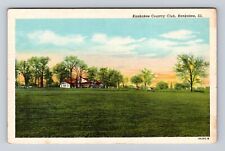 Kankakee IL-Illinois, Kankakee Country Club, Antique, Vintage Souvenir Postcard picture
