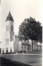 Southbridge Massachusetts MA Notre Dame Catholic Chruch RPPC Postcard picture