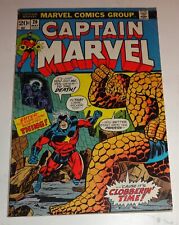 CAPTIAN MARVEL #26 STARLIN CLASSIC FIRST THANOS COVER VG picture
