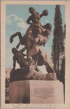 Postcard Athens Greece Thésée Pour Hippocampe Contre Centaure picture