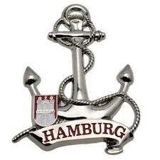 Hamburg Germany Metal Fridge Refrigerator Magnet Tourist Travel Souvenir Europe picture