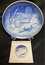 1970 Bing & Grondahl CHRISTMAS EVE Collector Plate picture
