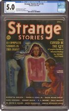 Strange Stories Pulp Apr 1939 Vol. 1 #2 CGC 5.0 4392596023 picture