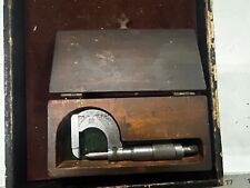MACHINIST TpCb TOOL LATHE MILL Brown & Sharpe Thread Point ? Micrometer Gage picture
