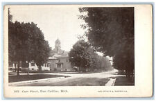 c1910 Cass Street East Cadillac Michigan MI Arthur Webber Co. Postcard picture