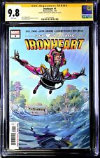 Ironheart #1 (2018) CGC 9.8 NM/MT — Signed by Brian Michael Bendis picture