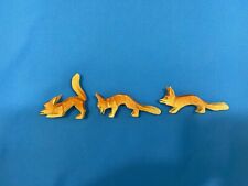 ERZGEBIRGE FOX Figurine Emil Helbig Germany wooden very cute Miniatures for Sara picture