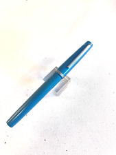 Blue Esterbrook Fountain Pen Squeeze filler 9555 Fine Master nib. Guaranteed picture