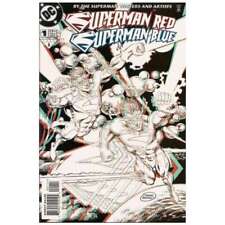 Superman Red/Superman Blue #1 3-D cover in Near Mint condition. DC comics [w