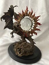 Franklin Mint - Julie Bell - Dragon Of Triumph Crystal Ball picture