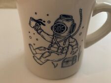 Steeped Deep Sea Diver Coffee Ceramic Coffee Mug New picture