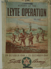 244 Page Report Leyte Operation 20 Oct - 25 Dec 1944 Sixth Army Book on Data CD picture