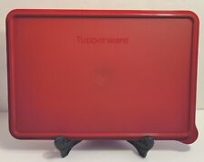 Tupperware (291) 5347 Rectangular ~ 13” x 9”  Replacement Lid Only- Red- NEW picture