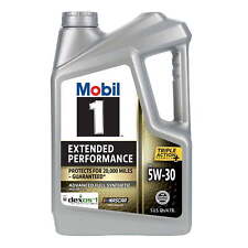 Mobil 1 Extended Performance Full Synthetic Motor Oil 5W-30, 5 Quart picture