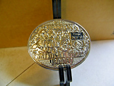 Hesston National Final Rodeo 2010 belt buckle Wrangler NFR Montana Silversmiths picture