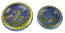 Vintage Two Chinese Cloisonne Stacking Bowls picture