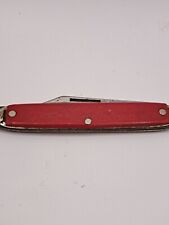 Vintage 1982 Worlds Fair Knoxville Tennessee RedPocket Knife Made in USA picture