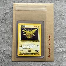 Pokemon TCG Zapdos Rare Holo Card 15/62 Fossil Set picture