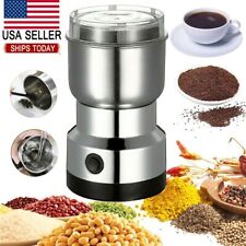 Electric Coffee Bean Grinder Nut Seed Herb Grind Spice Crusher Mill Blender New  picture
