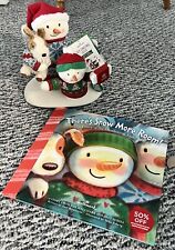 2020 Hallmark Jingle Pals Cozy Christmas Selfie Animated Singing Snowman & Book picture