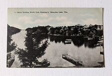 Shore Looking North from Gressing's Okauchee Lake, Wis. Postcard Lakeside  picture