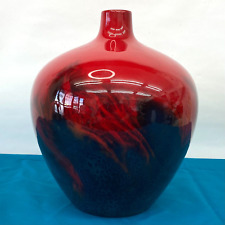 Royal Doulton Flambe Vase Pre-Owned & Only displayed on Shelf w/ Glass Doors picture