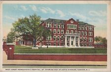 West Jersey Homeopathic Hospital, Camden New Jersey Unposted Postcard picture