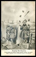 WW1 MILITARY Postcard 1910s Artist- BRUCE BAINSFATHER Humor Bystander Series picture