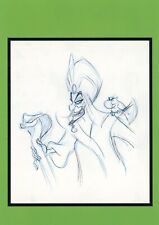 Aladdin, 1992, Jafar, Rough Animation Drawing by Andreas Deja --POSTCARD picture