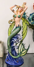 Large Nautical Ocean Dancing Mermaid Statue 26