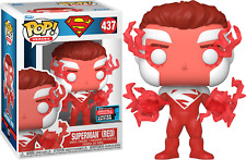 Funko Pop SUPERMAN RED 2022 NYCC Convention Exclusive DC Heroes 437 NEAR MINT picture