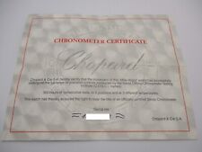 Genuine CHOPARD 1000 MIGLIA Chopard 1k Miglia Chronometer Watch Certificate picture