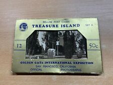 VINTAGE GOLDEN GATE INTERNATIONAL EXPOSITION 1939 SET OF 14 POSTCARDS (LL) picture