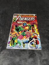 AVENGERS #129 1974 CLASSIC KANG COVER THOR IRON MAN VISION MARVEL COMIC M2 picture