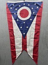 Vintage Colonial Flag Company Ohio State Flag 3 Feet by 5 Feet Made in USA picture